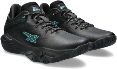 ASICS Basketball Shoes NOVA SURGE LOW Black Sea Glass 1061A043 US6