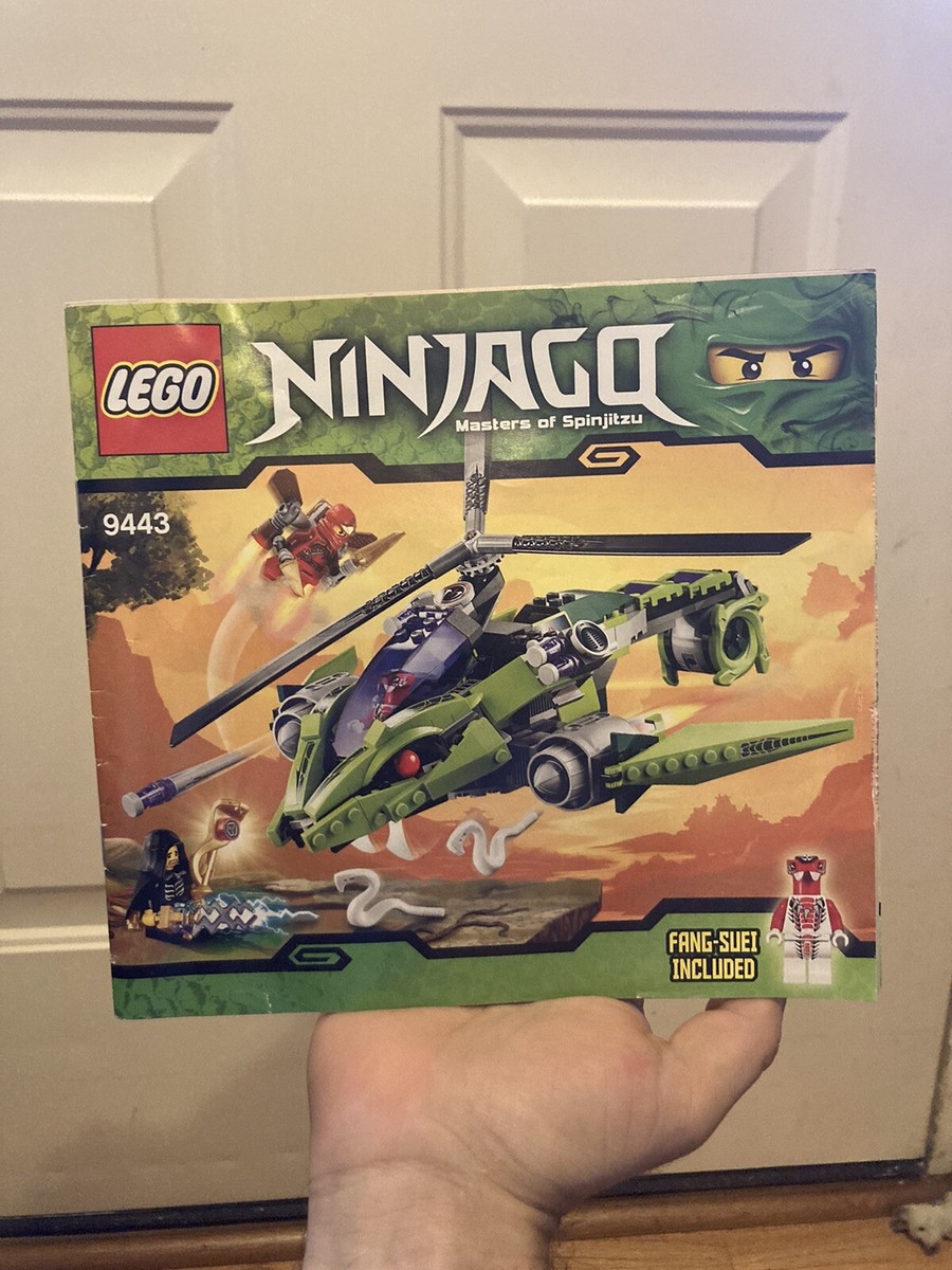 Lego Ninjago 9443 Rattlecopter Instruction Manual Book Only | eBay