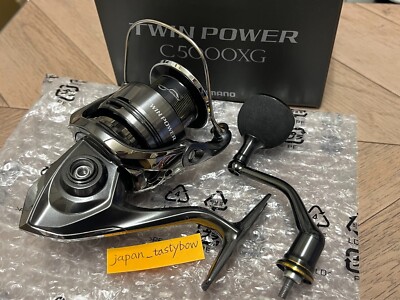 Shimano 24 TWIN POWER C5000XG Spinning Reel Fishing | eBay