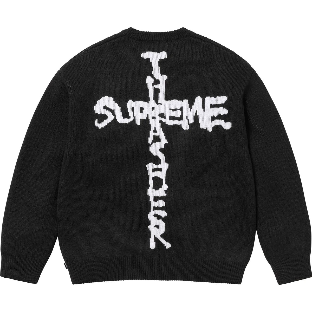 Supreme x Thrasher Sweater Black Grey Orange 3colors FW24 Size S