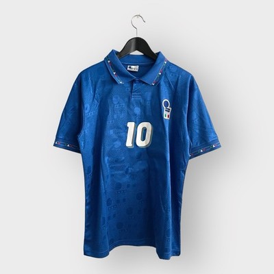 Italy 1994 World Cup retro Home Jersey, R. Baggio #10 Size L | eBay