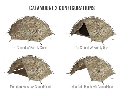 Litefighter Catamount 2 Mountaineering Tent 4 Season 2 Person OCP