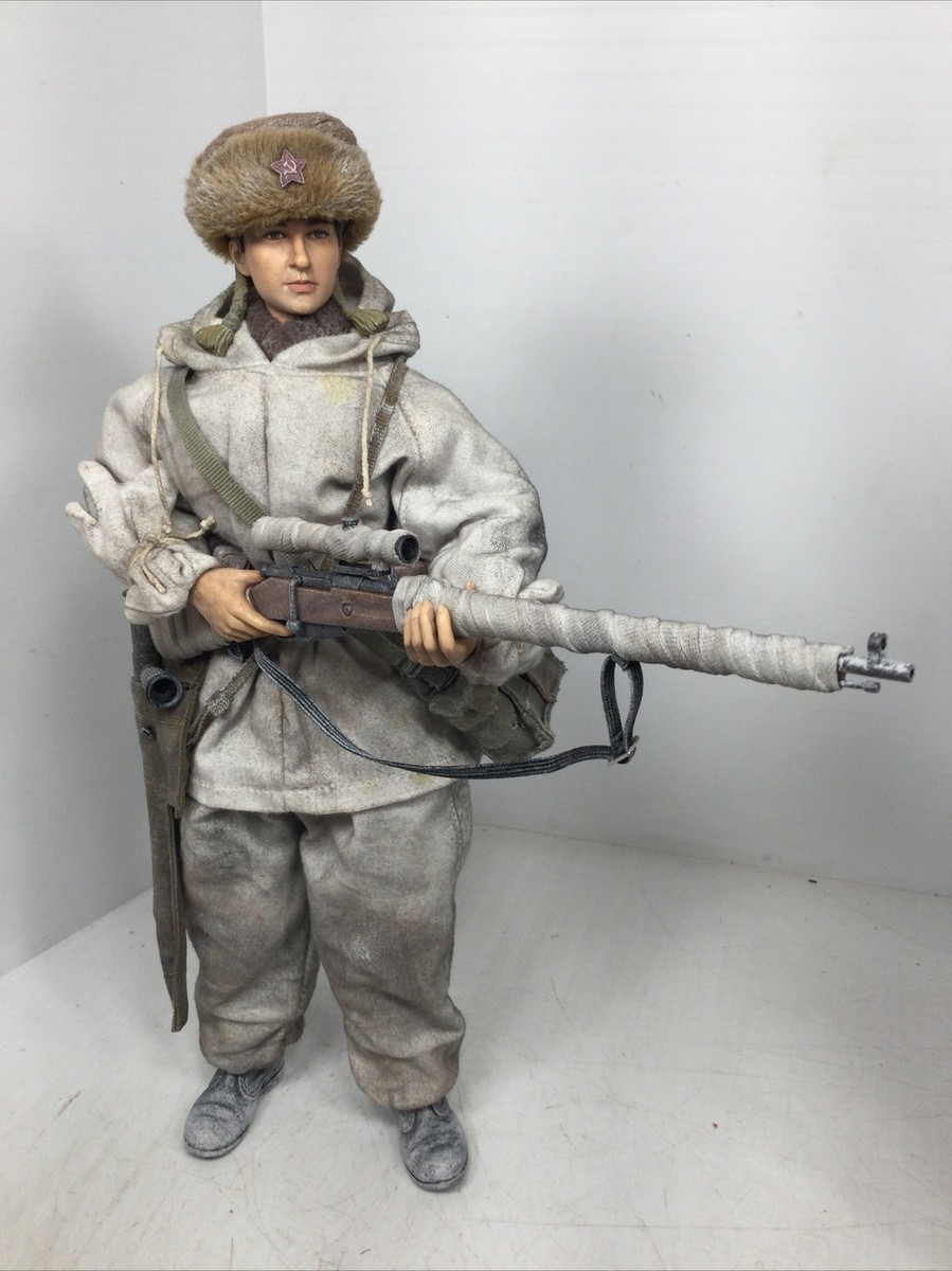 1/6 CUSTOM “LADY DEATH” WW2 RUSSIAN RED ARMY FEMALE SOVIET SNIPER