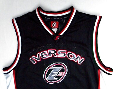 Allen Iverson NBA Black Limited Edition #3 Reebok Jersey Size: XL