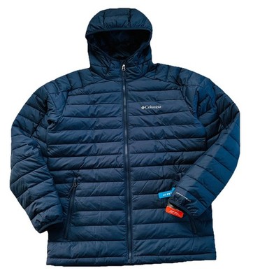 Columbia Men's White Out 1.0 FS Hooded Omni-Heat Down Jacket | eBay