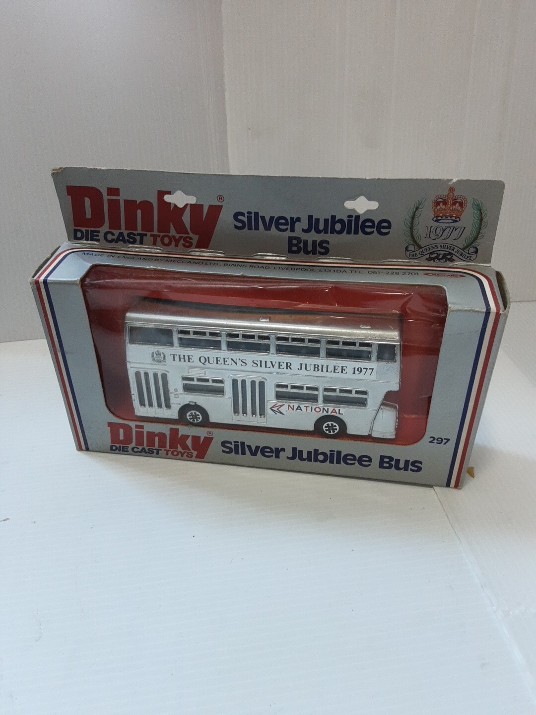 Dinky 297, Silver Jubilee Bus - Free Price Guide & Review