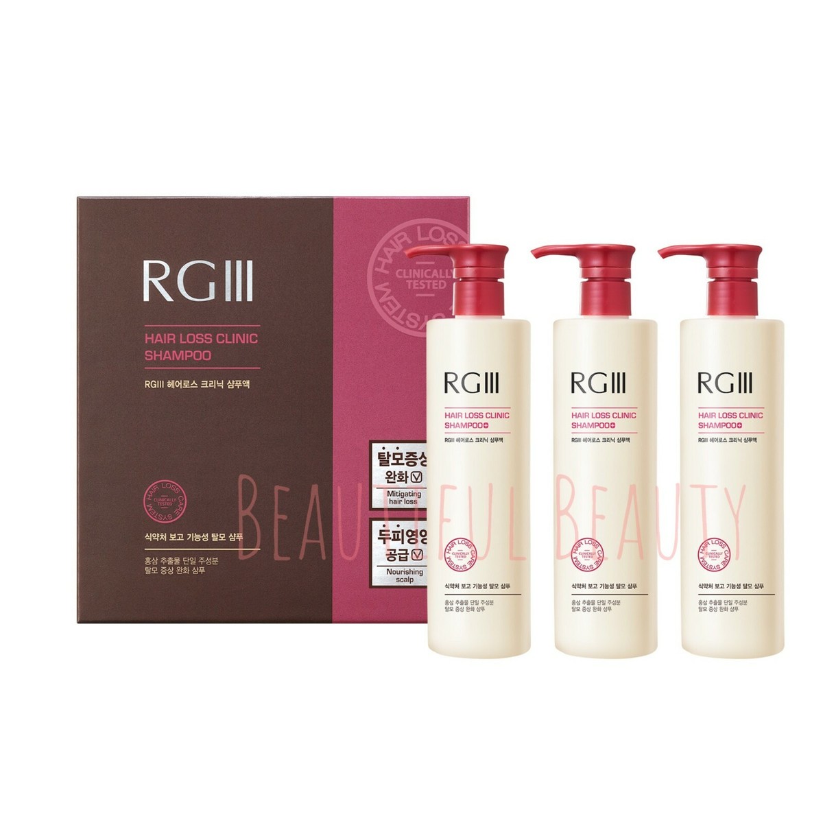 RGIII RG3 Hair Regeneration Hair loss prevention Hair regrowth