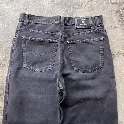 Vintage 90s Versace Jeans Couture Denim Jeans Mens Size 32x29