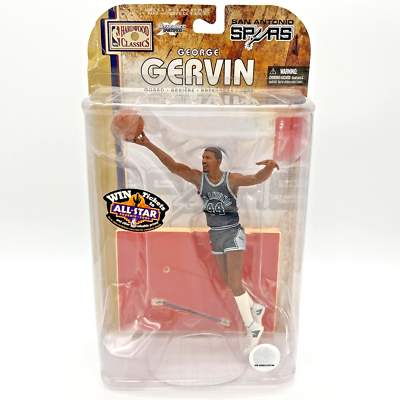 McFarlane Sports Picks SA Spurs GEORGE GERVIN NBA Legends Series 4