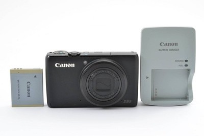 Canon PowerShot S95 10.0MP Compact Digital Camera Black Fast