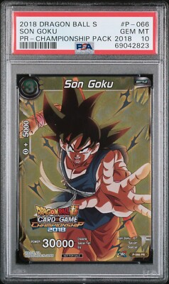 PSA10】PBS-46 孫悟空 ドラゴンボールヒーローズ 世界に64枚】GDPB-46