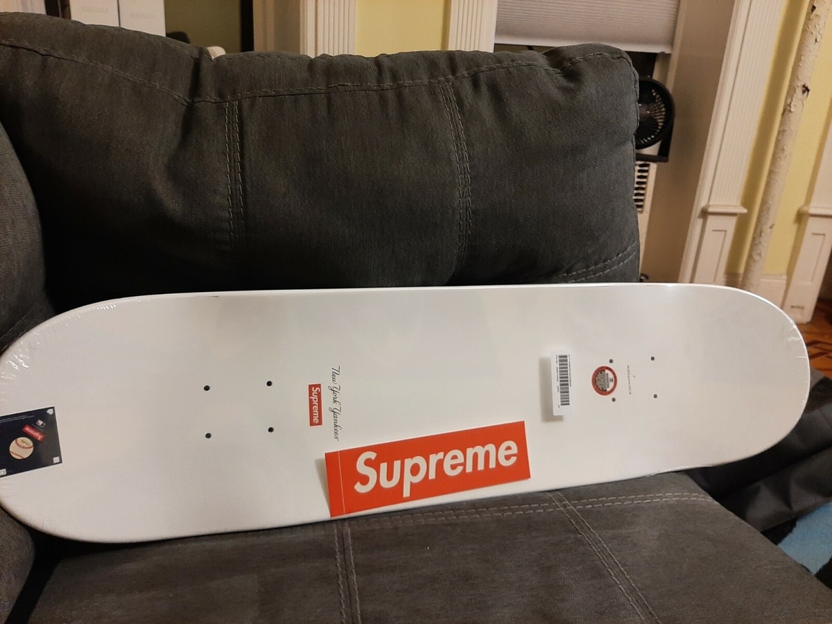Supreme x New York Yankees Airbrush Skateboard Skate Deck, RARE