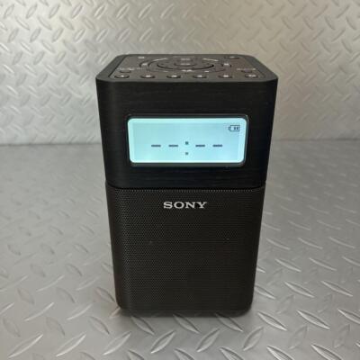 Sony SRF-V1BT Portable Clock Radio - Bluetooth FM/AM/NFC - Black