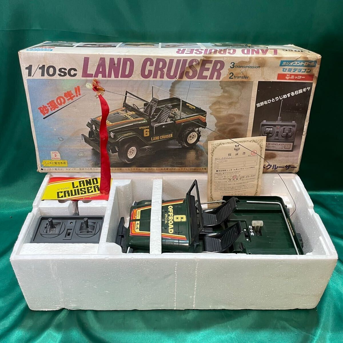 ニッコー セミデラコン 1/10SC LAND CRUISER 美品 【公式通販】
