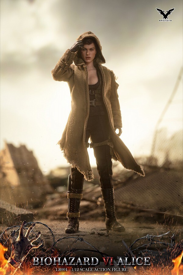 BROTOYS 1/12 Action Figure LR004 Alice Bio Hazard Resident Evil