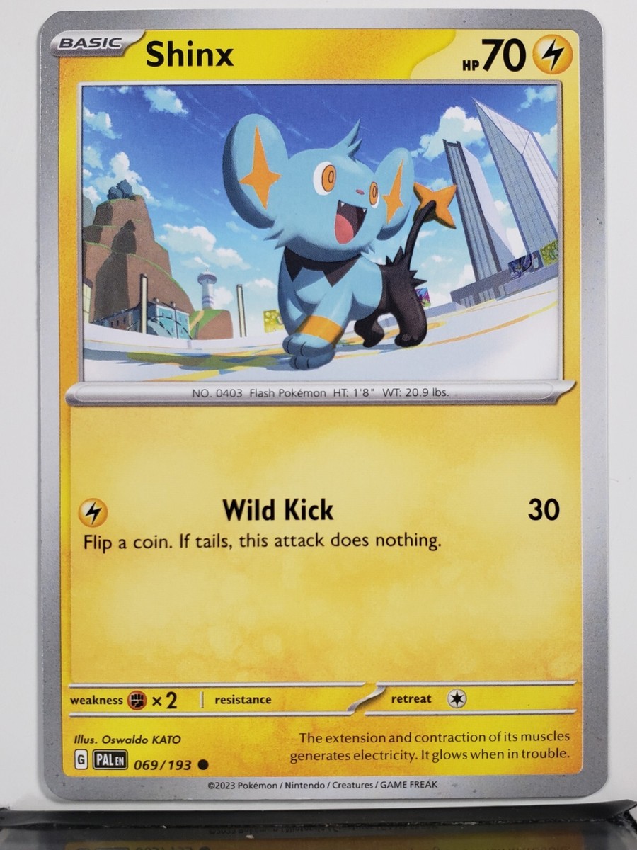 Shinx 069/193 NM / M - Paldea Evolved Pokemon Card - Oswaldo KATO