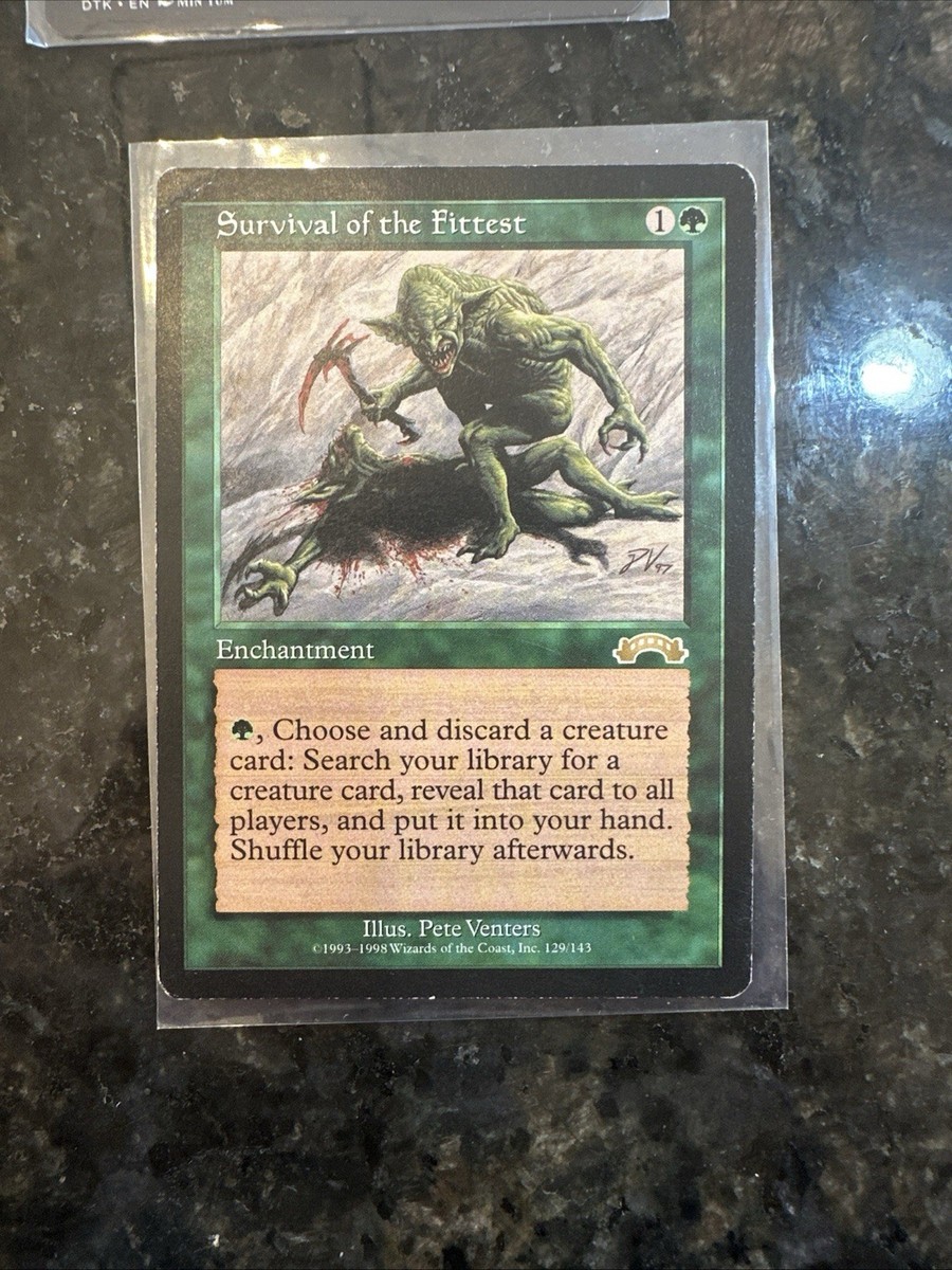 MTG 適者生存 Survival of the Fittest エクソダス MTG 適者生存