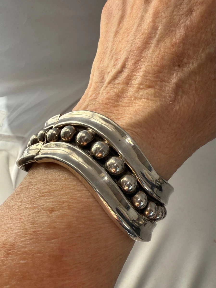 silver hinged bangle bracelet products for sale | eBay