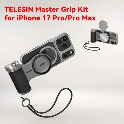 TELESIN Master Grip Kit for iPhone 17 Pro Max Magnetic Phone