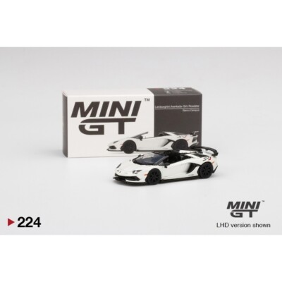 MINI GT 1/64 LB WORKS Lamborghini Aventador SVJ Roadster Minigt