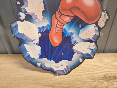 Vintage Budweiser 1989 Budman Metal sign | eBay