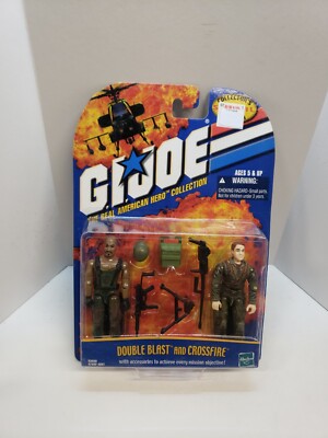 Vintage 2001 GIJOE Collector's Special Edition Double Blast and