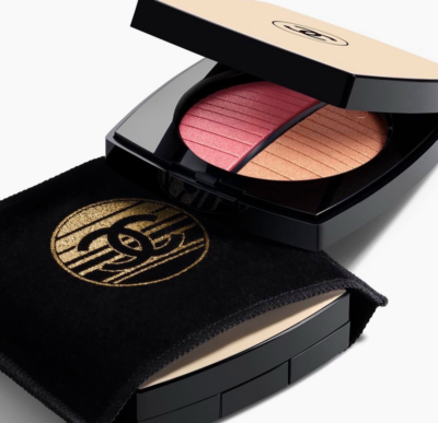 Chanel LES BEIGES Healthy Golden Glow Powder Duo ECLAT DU SOIR New