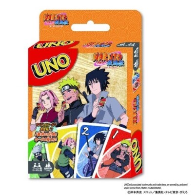 UNO NARUTO Special Rule Card with Snorlax & Geckoga Japan limited