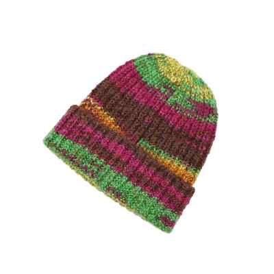 Supreme Space Dye Stripe Beanie Brown | eBay