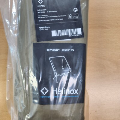 Helinox Chair Zero Sand for Camping Outdoor Activity Ultra-Light