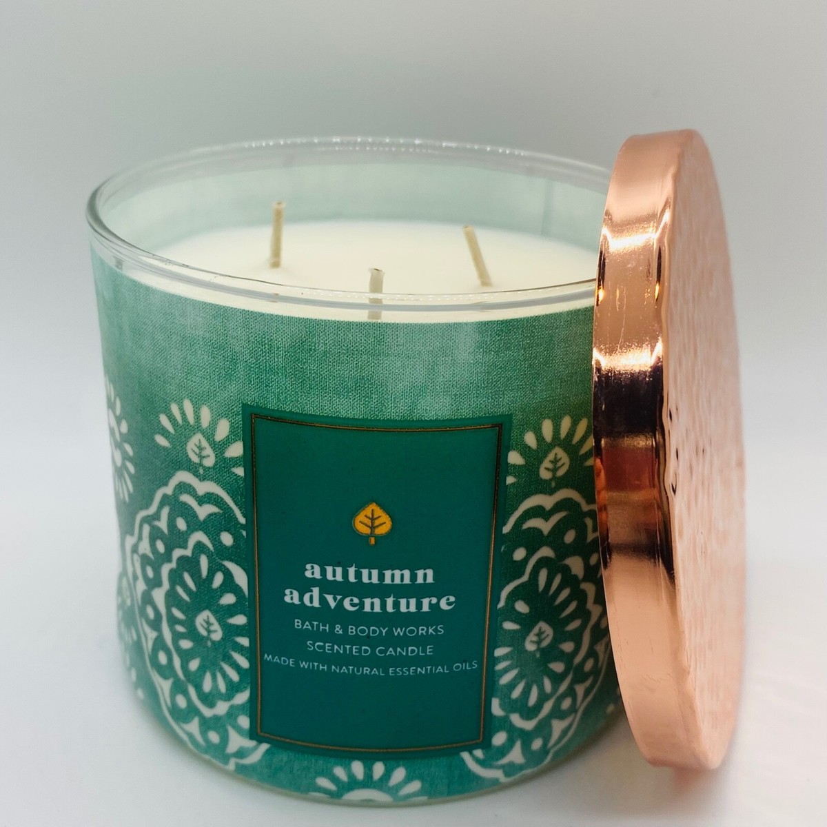 Bath & Body Works AUTUMN ADVENTURE 3 Wick Large Scented Candles