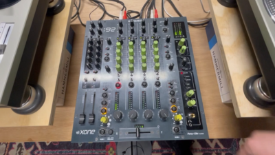 Allen & Heath XONE:92 ROTARY DJ Mixer with Custom Knob Caps (RARE
