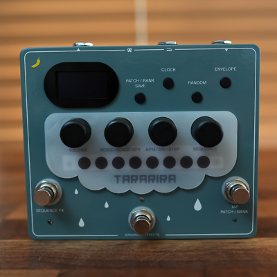 Bananana Effects Pitch Shift Sequencer Arpeggiator Pedal TARARIRA