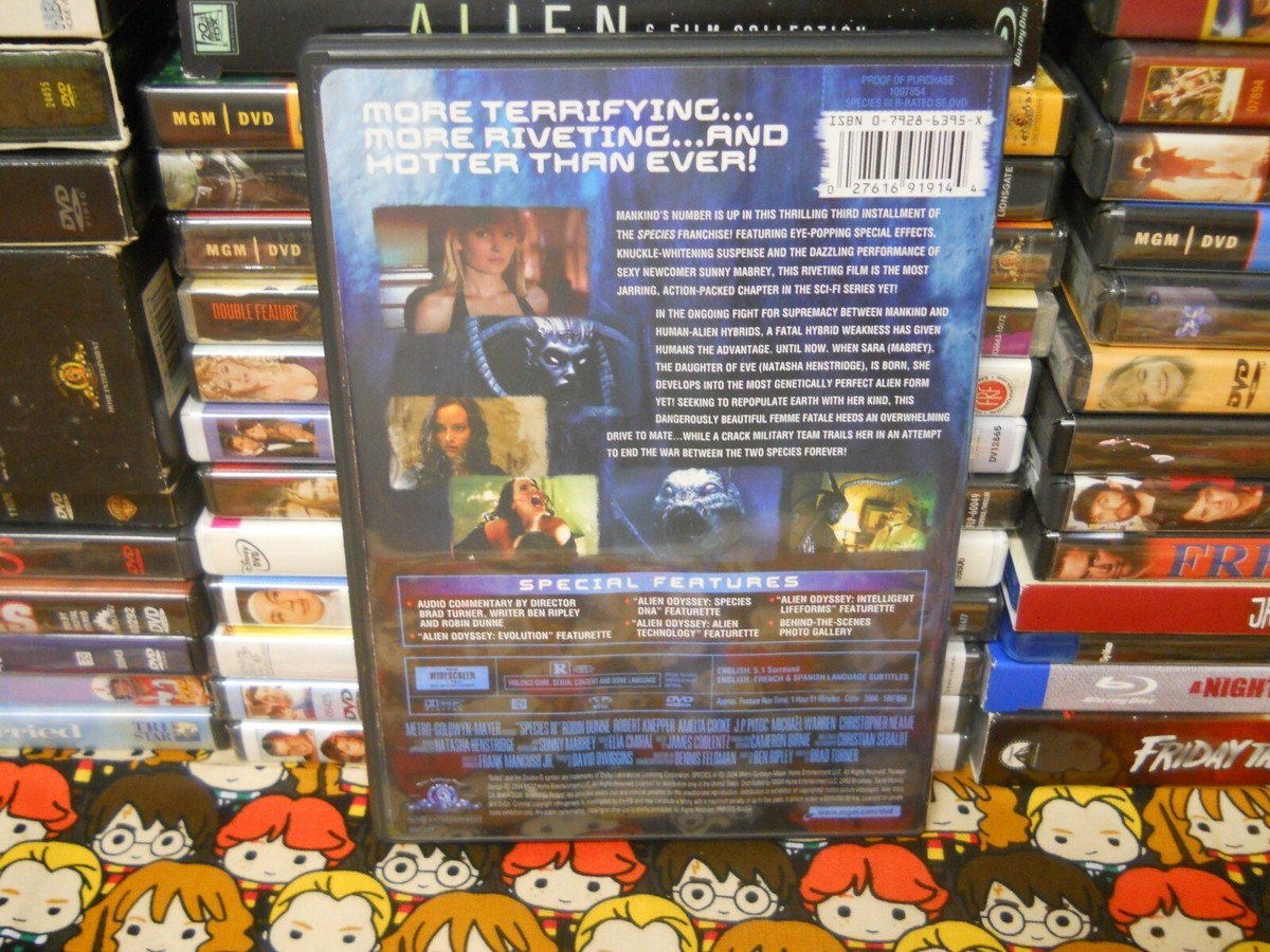 Species III (DVD 2004 WS, Special Edition) Robin Dunne, John Paul