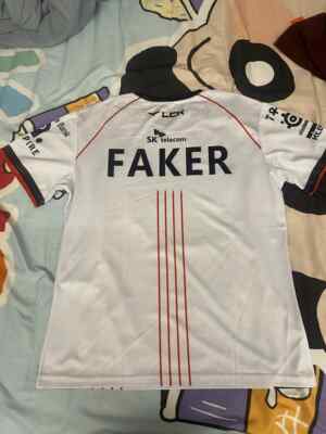 2024 LCK Team T1 Uniform Jersey S14 Faker T-shirt LOL World