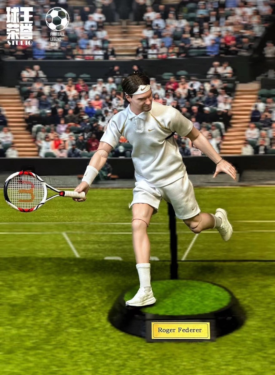 custom 1/6 scale Roger Federer Male Model for 12'' Action Figure