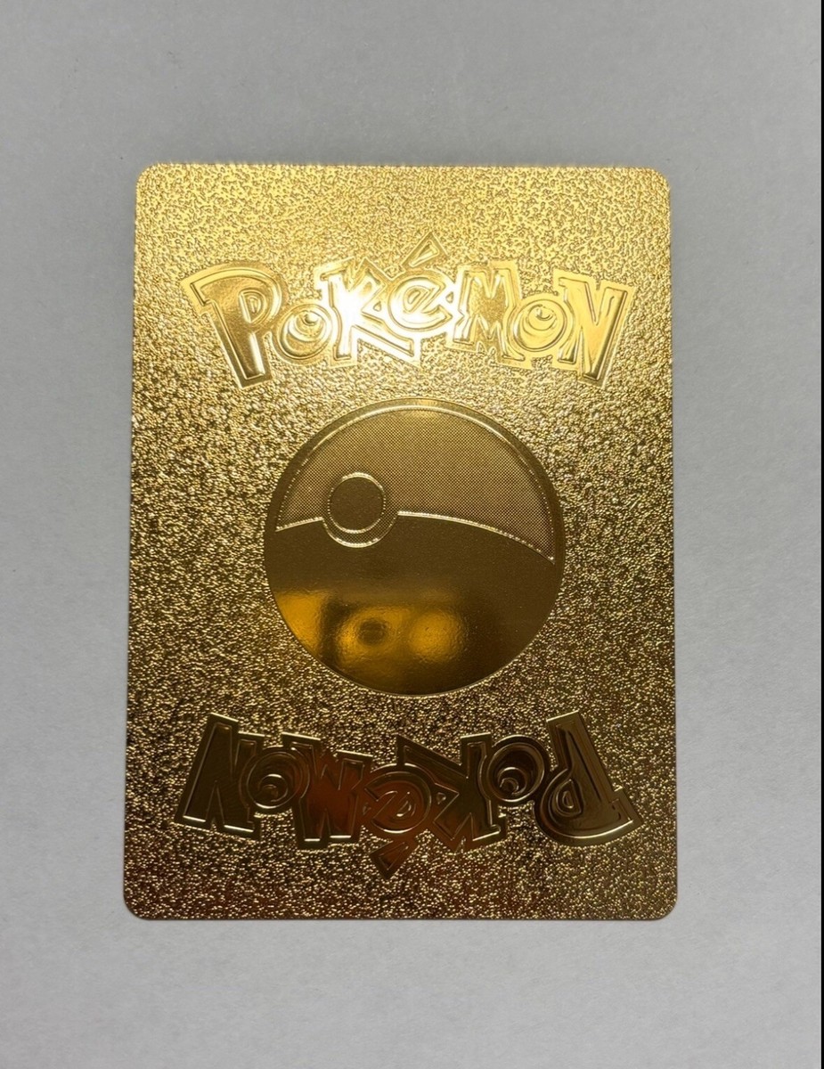 Zacian & Zamazenta GX HP880 Gold Foil Fan Art Display Card NM | eBay