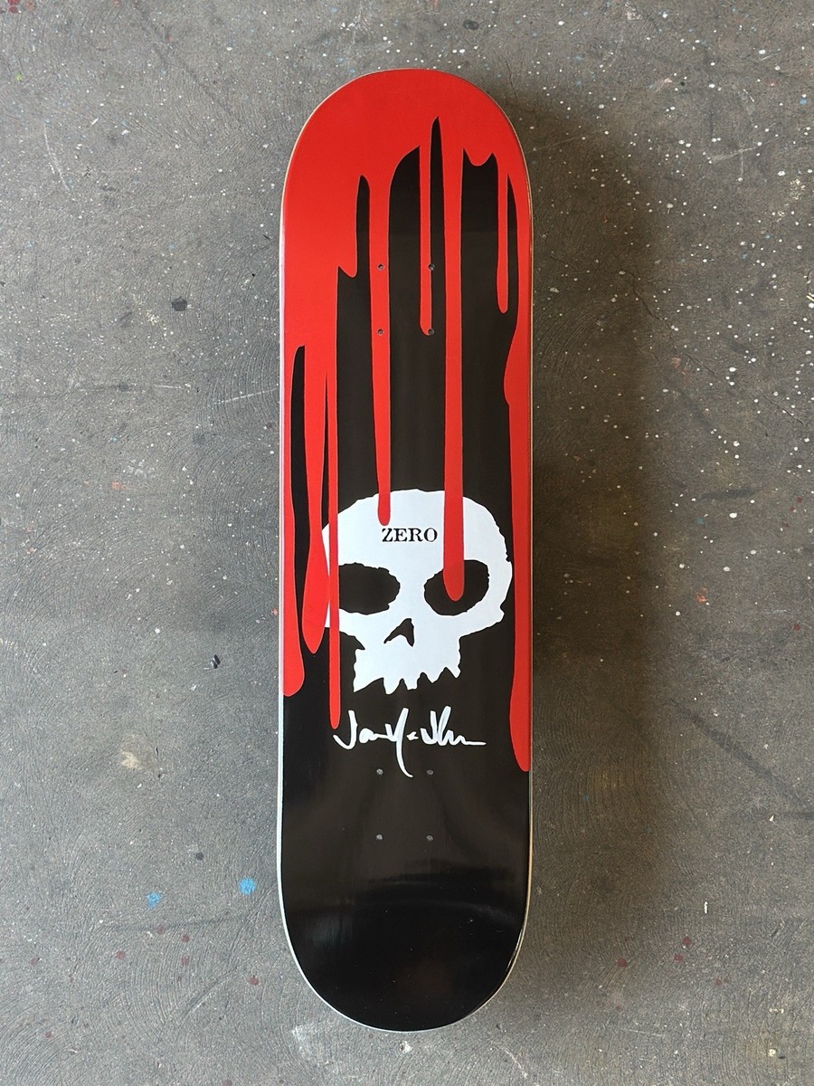 良品】ZERO SINGLE SKULL DECK コンフォートボード Zero Single Skull 8.5