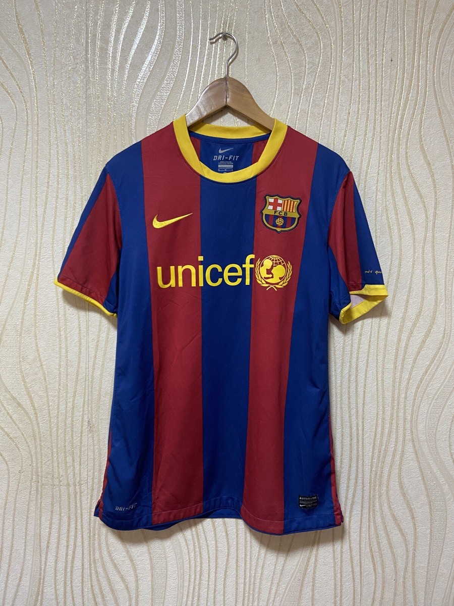 BARCELONA 2010 2011 HOME FOOTBALL SHIRT SOCCER JERSEY NIKE 382354
