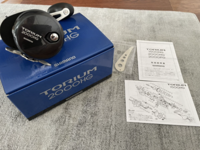 Shimano 20 TORIUM 2000HG Saltwater Baitcasting Reel In Box | eBay
