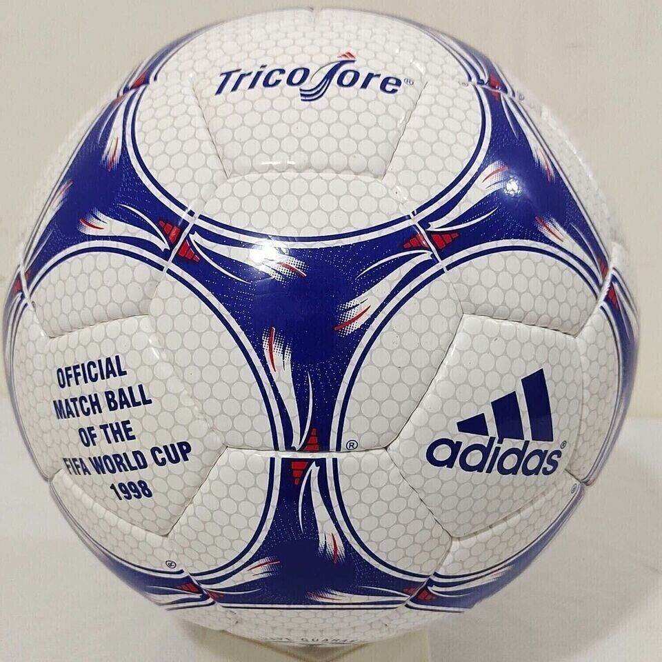 Adidas Tricolore Equipment 1998 France Official Match Ball FIFA