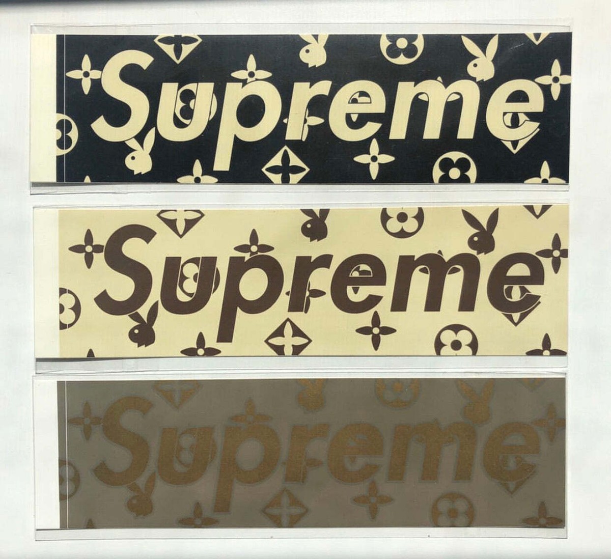 Supreme playboy box logo sticker set rare | eBay
