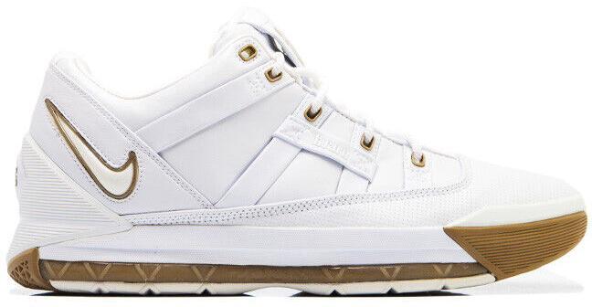 Size 11.5 - Nike Zoom LeBron 3 Low White for sale online | eBay
