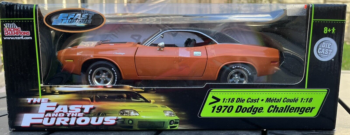 RACING CHAMPIONS FAST AND THE FURIOUS 1970 DODGE CHALLENGER 1:18
