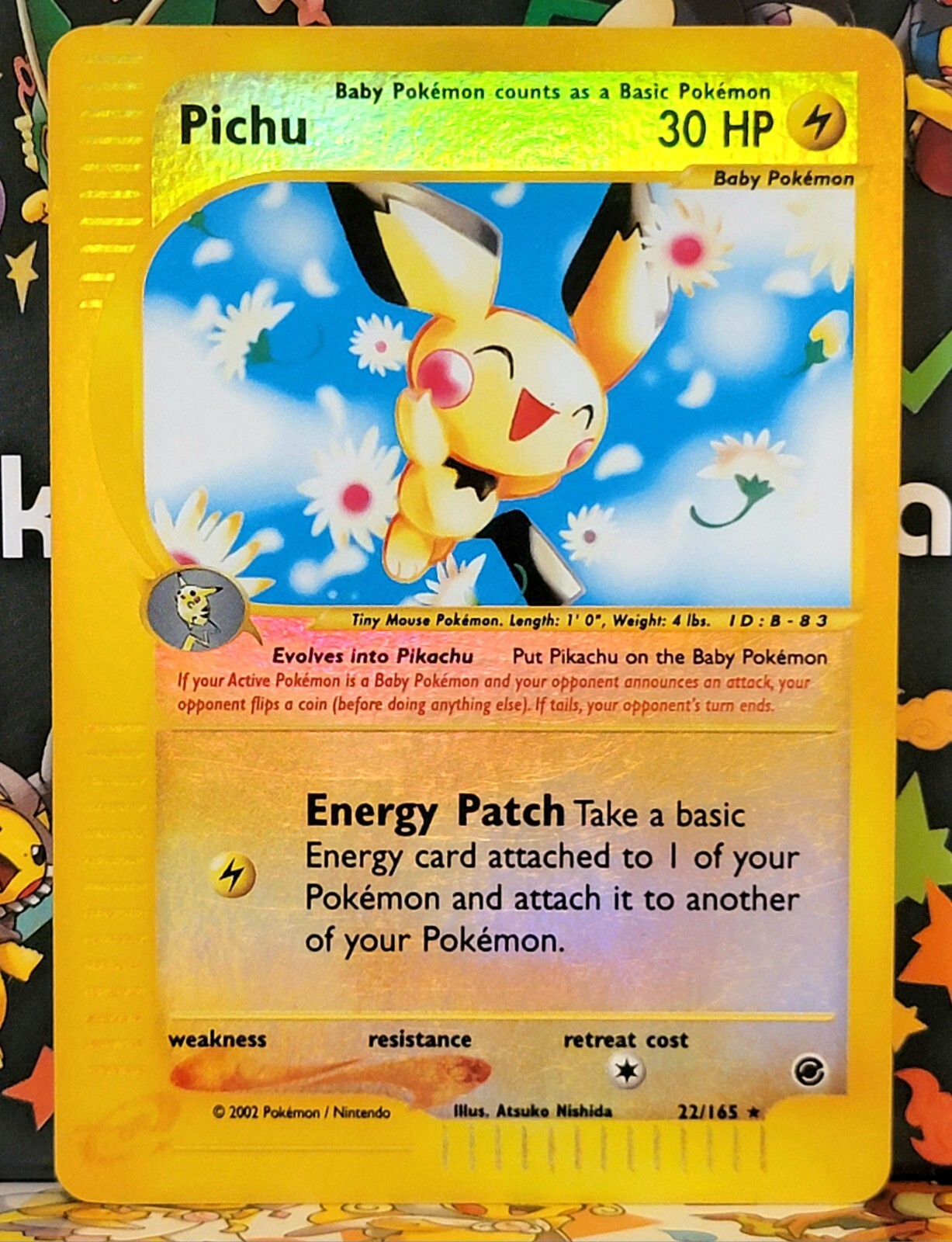 Pichu 2002 Expedition #022/165 Reverse Holo Price Guide - Sports