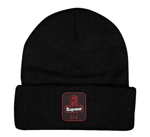 Supreme Overdyed Beanie Black | eBay