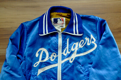 Los Angeles Dodgers Shain Jacket Satin Starter Style Vintage Light