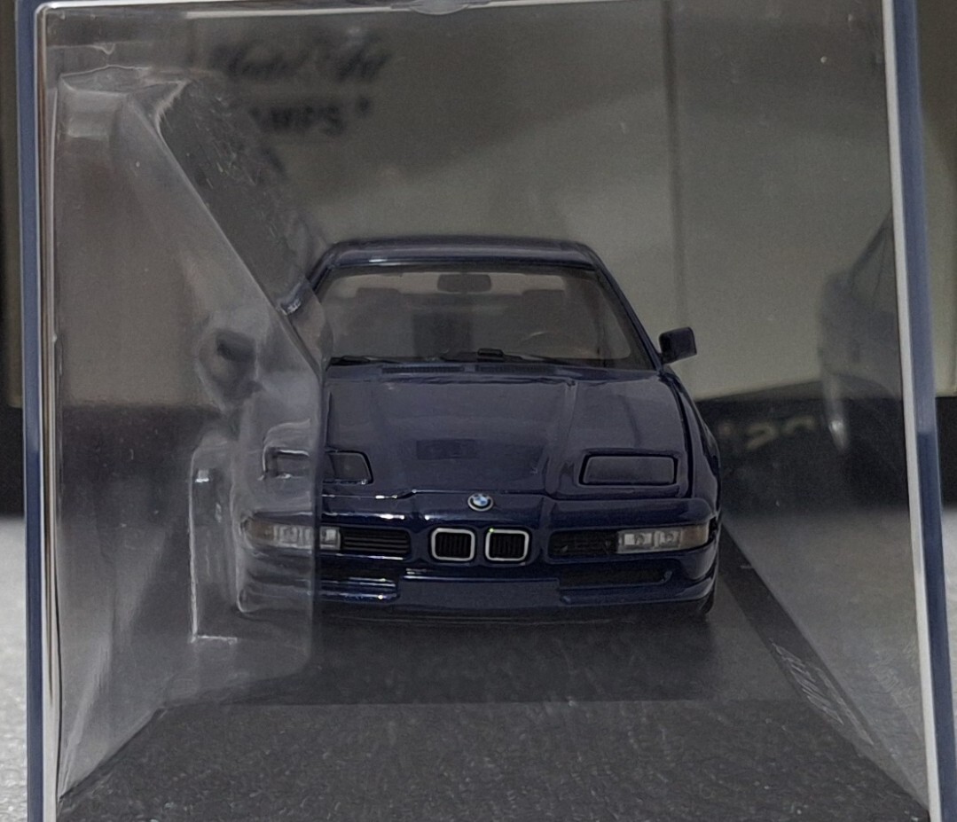BMW 8-Series 850i Coupe (E31) 1991 Blue Met 1:43 Minichamps