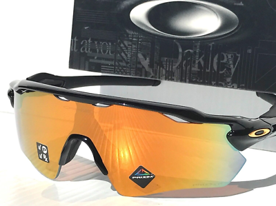 NEW Oakley RADAR EV PATH Black PRIZM POLARIZED 24k Gold Lens