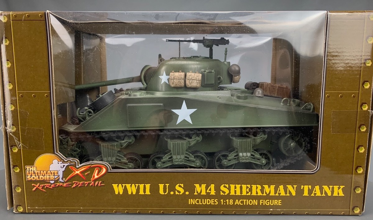 21st Century Toys / Ultimate Soldier WWII U.S. M4 Sherman Tank 1